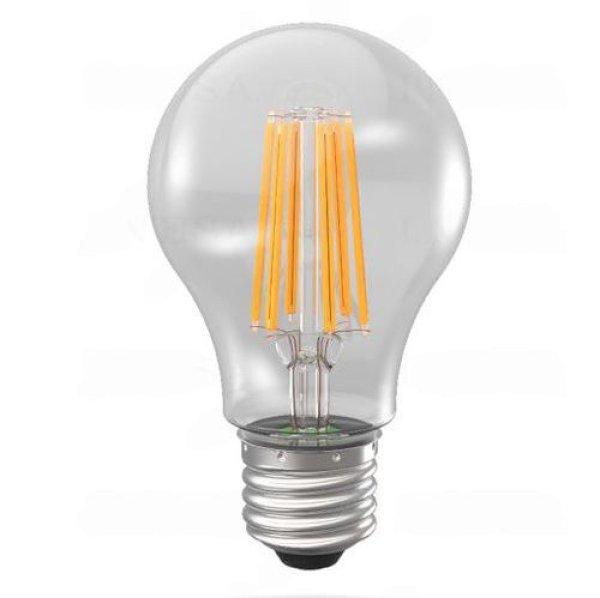 Inesa Led Filament E27 4W, 470 lumen, 40W izzó helyett. 2700 kelvin, meleg
fehér. Nem vibrál a fénye! Kerti fényfüzér foglalatba is!