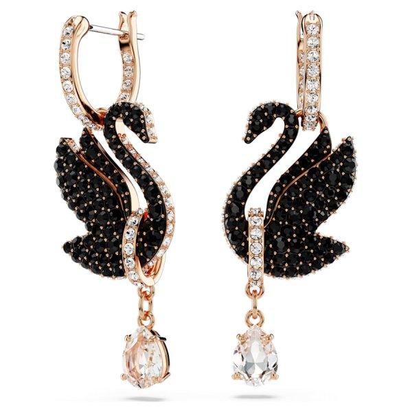 Swarovski Lenyűgöző 2 az 1-ben hattyú fülbevaló
kristályokkal Iconic Swan 5678047