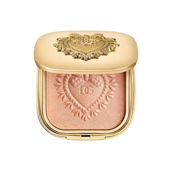 Dolce & Gabbana Hosszantartó highlighter 00 Luce Universale (Devotion
Illuminating Face Oil in Powder Luminizer)