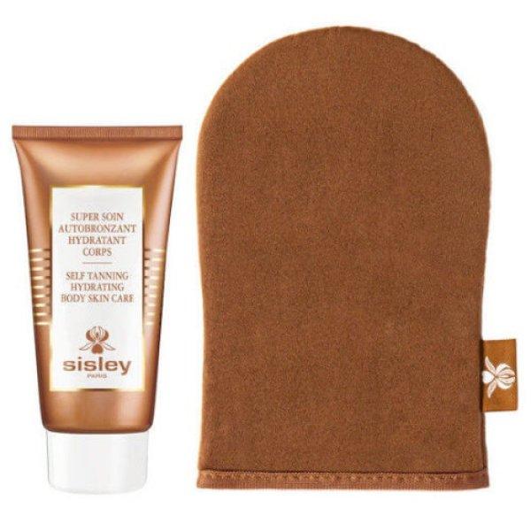 Sisley Önbarnító hidratáló testápoló
kesztyűvel Super Soin (Self Tanning Hydrating Body Skin Care) 150 ml