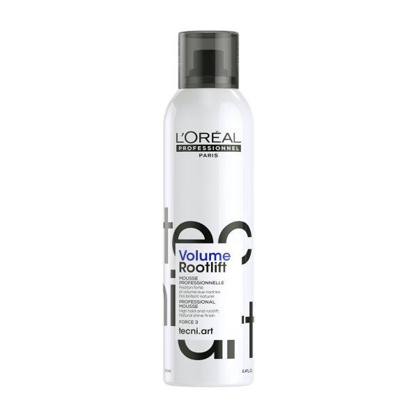 L'Oréal Professionnel Hab a haj mennyiségének
növelésére a gyökerektől Tecni.Art Volume Lift (Root
Lift Spray-mousse) 250 ml