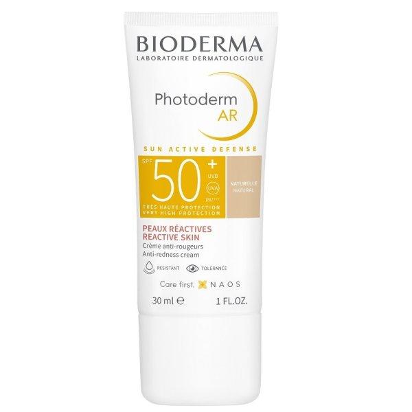 Bioderma Védő tonizáló krém bőrpír ellen
SPF 50+ Photoderm AR (Anti-redness Cream) 30 ml Natural