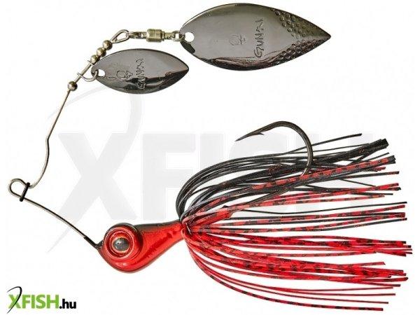 Gunki Gennaker Spinnerbait Körforgó 1/2 14G Black & Red