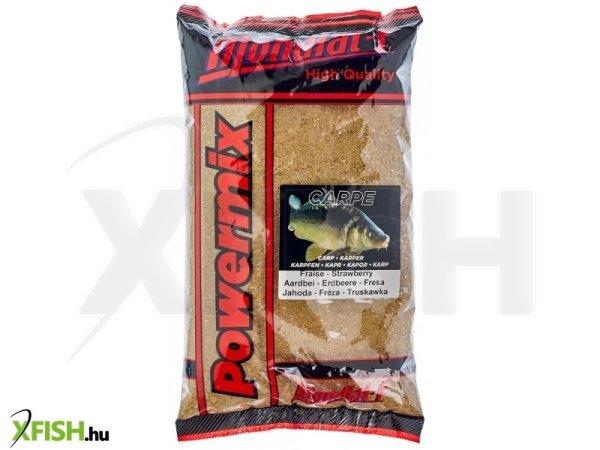 Mondial F Powermix Carp Strawberry Etetőanyag Eper 1000g