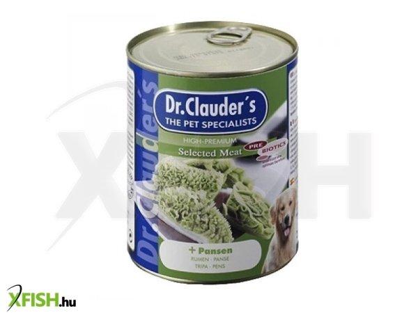 Dr.clauders dog selected meat pacalos konzerv 800g, 6 db/csomag
