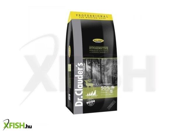 Dr.Clauders Best Choice Adult Hyposensitive Szarvas & Burgonya All breed 20kg