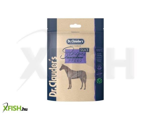 Dr.Clauders Dog Jutalomfalat Stripes Small Lóhús csíkok 80g