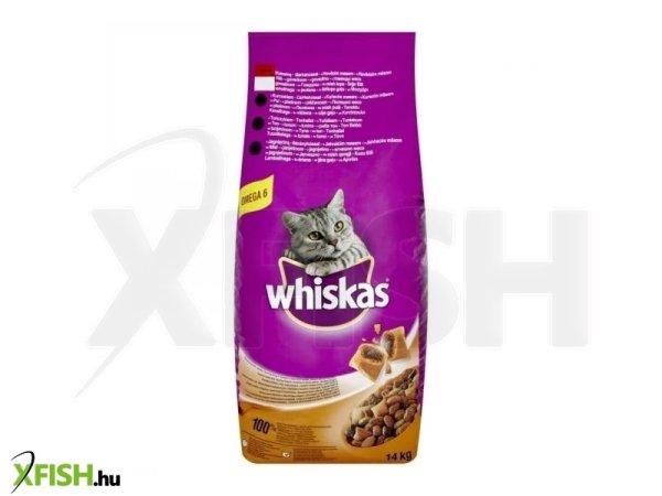 Whiskas száraz macskaeledel marhával 14kg