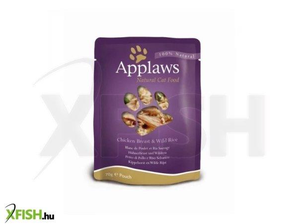 Applaws cat alutasak csirke és vadrizs 70g, 12 db/csomag
