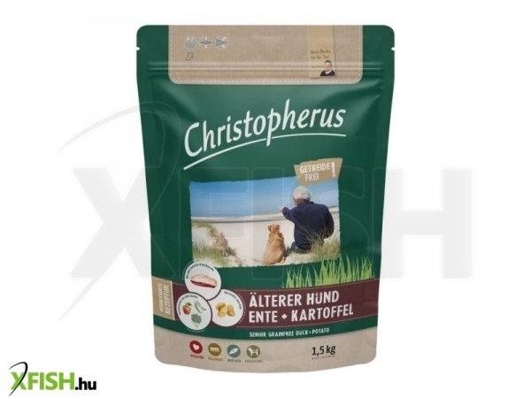 Christopherus Dog Senior Grainfree Kacsa és burgonya 1,5kg