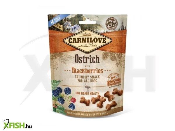 Carnilove Dog Crunchy Snack Ostrich & Mulberry- Strucc Hússal és Szederrel
200g