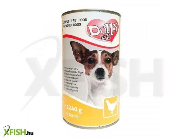 Dolly dog konzerv csirke 1240g, 12 db/csomag