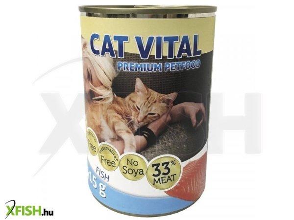 Cat vital konzerv hal 415gr, 24 db/csomag