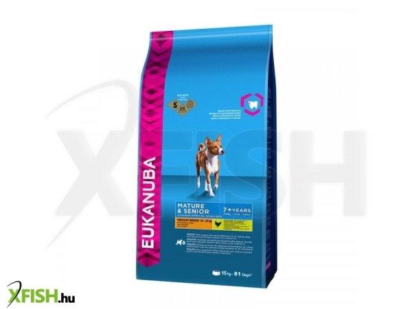 Eukanuba Mature & Senior Medium kutyatáp 15kg