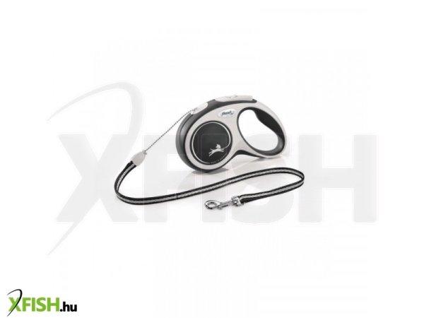 Flexi New Comfort zsinóros automata póráz S 5m fekete