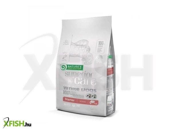 Natures Protection Dog Starter SC White Grain Free Salmon 1,5kg
