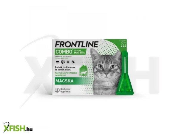 Frontline combo macska 0,5 ml 3x