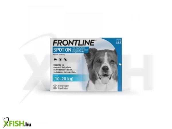 Frontline spot on M kutya 10-20 kg 3x