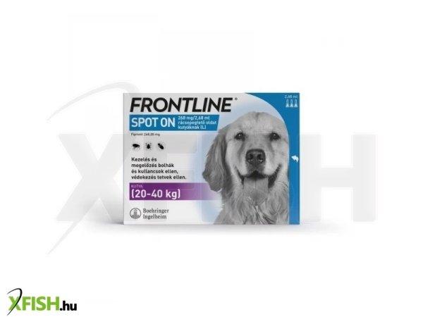 Frontline spot on L kutya 20-40 kg 3x