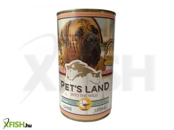 Pet S land dog konzerv strucchússal africa edition 1240g