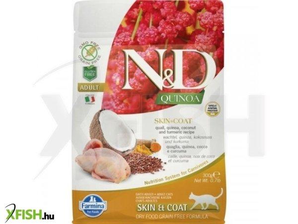 N&d cat quinoa skin & coat fürj 300g