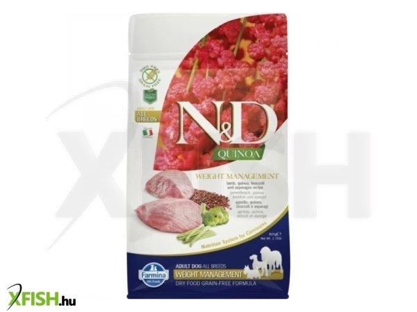 N&d quinoa dog weight management adult mini 800g