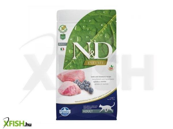 N&d cat prime bárány & áfonya adult 1,5kg
