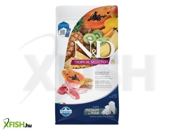 N&d tropical selection dog lamb puppy medium & maxi 2kg