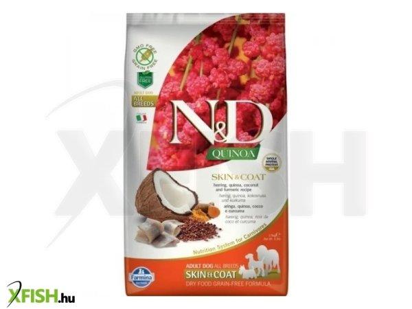 N&d quinoa dog skin & coat hering 2,5kg