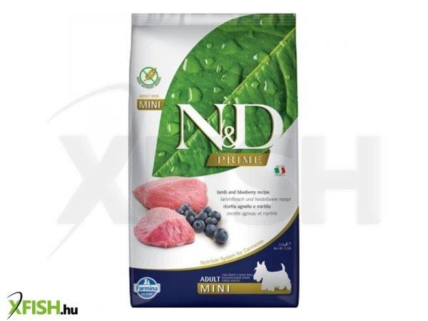 N&d dog prime bárány & áfonya adult mini 2,5kg