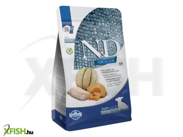 N&d ocean dog tőkehal,sütőtök & sárgadinnye puppy mini 2,5kg