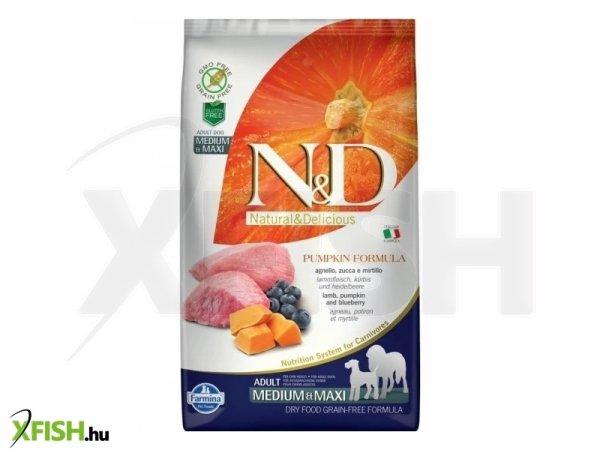 N&d dog grain free bárány & áfonya sütőtökkel adult medium/maxi 2,5kg