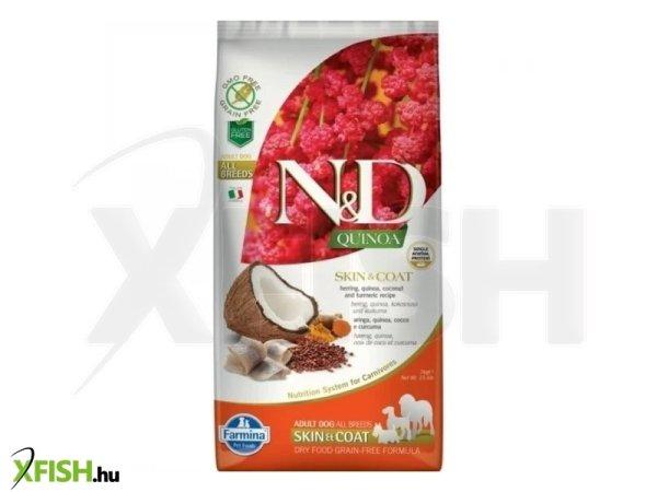 N&d quinoa dog skin & coat hering 7kg