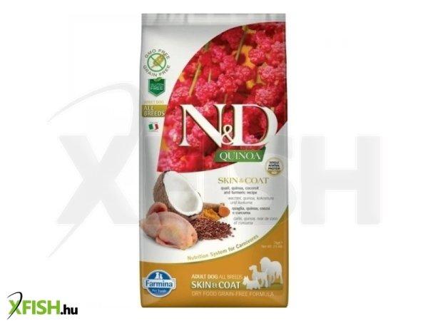 N&d quinoa dog skin & coat fürj 7kg