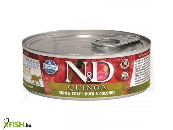 N&d quinoa cat konzerv kacsa & kókusz 80g