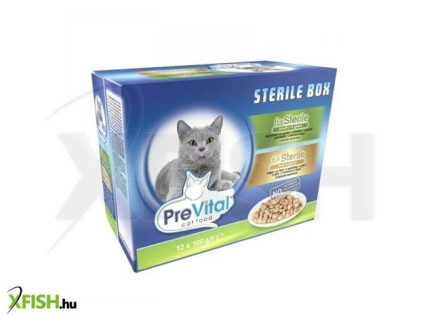 Prevital alutasak macska 12*100gr steril multipack
