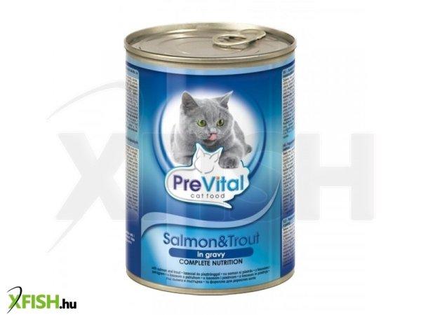 Prevital macska konzerv lazac 415gr