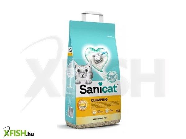 Sanicat macskaalom clumping white illatment csom bentonit 10l