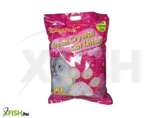 Kingstar szilika macskaalom levendula illattal 16l (6,4kg)