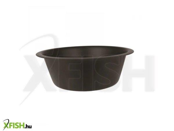 Raintech tál fém etető/itató fekete 2,600l / 25cm