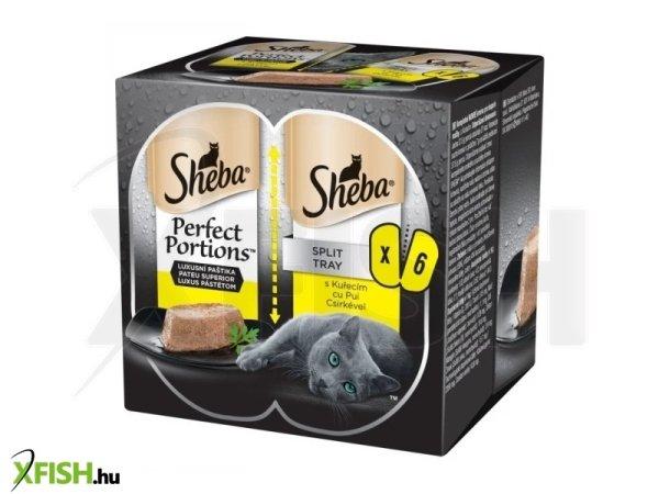 Sheba perfect portions 3-pack csirkés multipack, 8 db/csomag