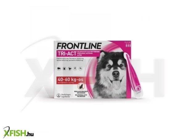 Frontline tri-act kutya XL 40-60 kg 3x