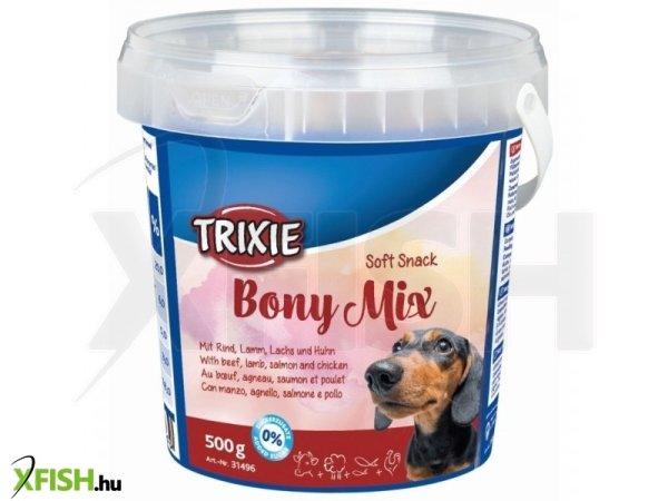 Trixie jutalomfalat soft snack bony mix vödrös 500gr