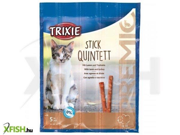 Trixie jutalomfalat premio quadro-stick bárány/pulyka 5x5gr