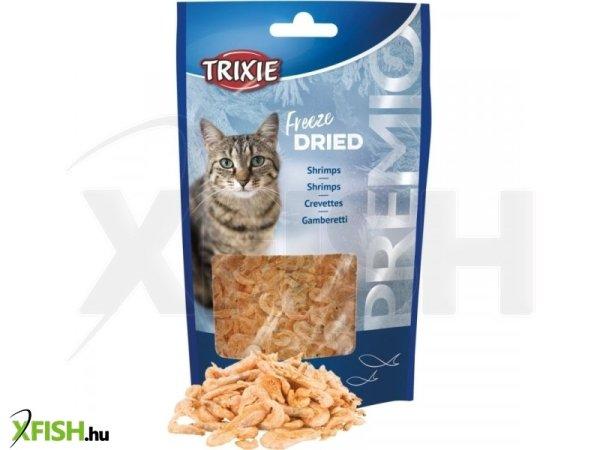 Trixie jutalomfalat macskának premio fagyasztva szárított garnélarák, 25g
