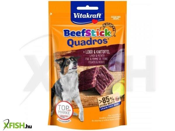 Vitakraft beef stick kutya jutalomfalat quadros máj & burgonya 70g