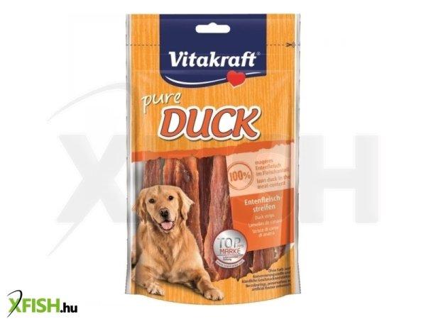 Vitakraft duck slices kutya jutalomfalat kacsamell szeletek 80g