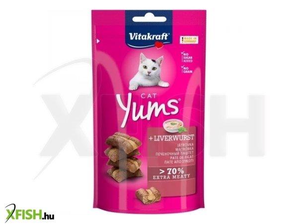Vitakraft cat yums jutalomfalat puha májjal 40g
