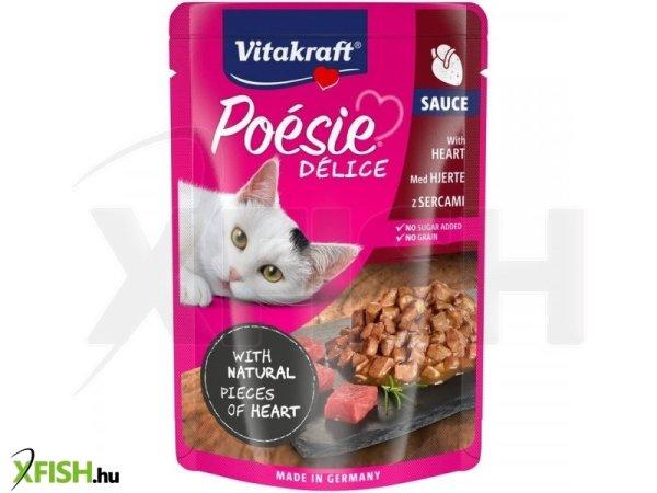 Vitakraft poésie delice macska alutasak szív 85g, 23 db/csomag