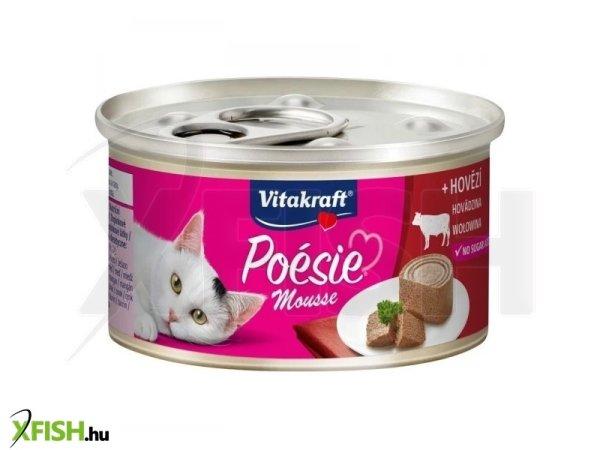 Vitakraft poésie macska konzerv marha 85g, 12 db/csomag